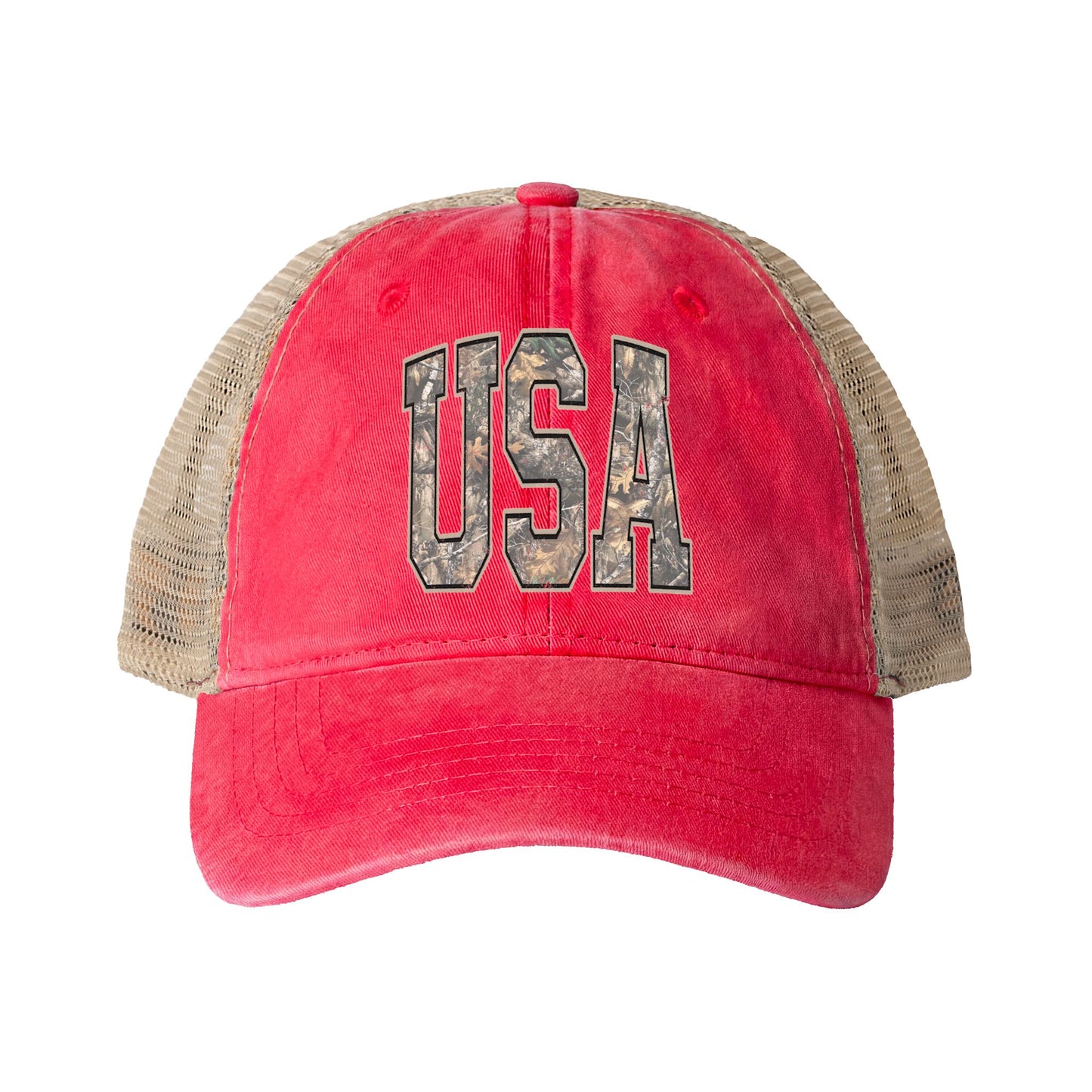 Women's Washed Mesh-Back Cap
