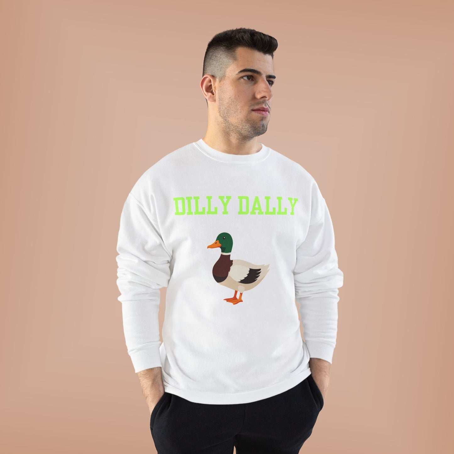 Dilly Dally Mallard Crewneck Sweatshirt