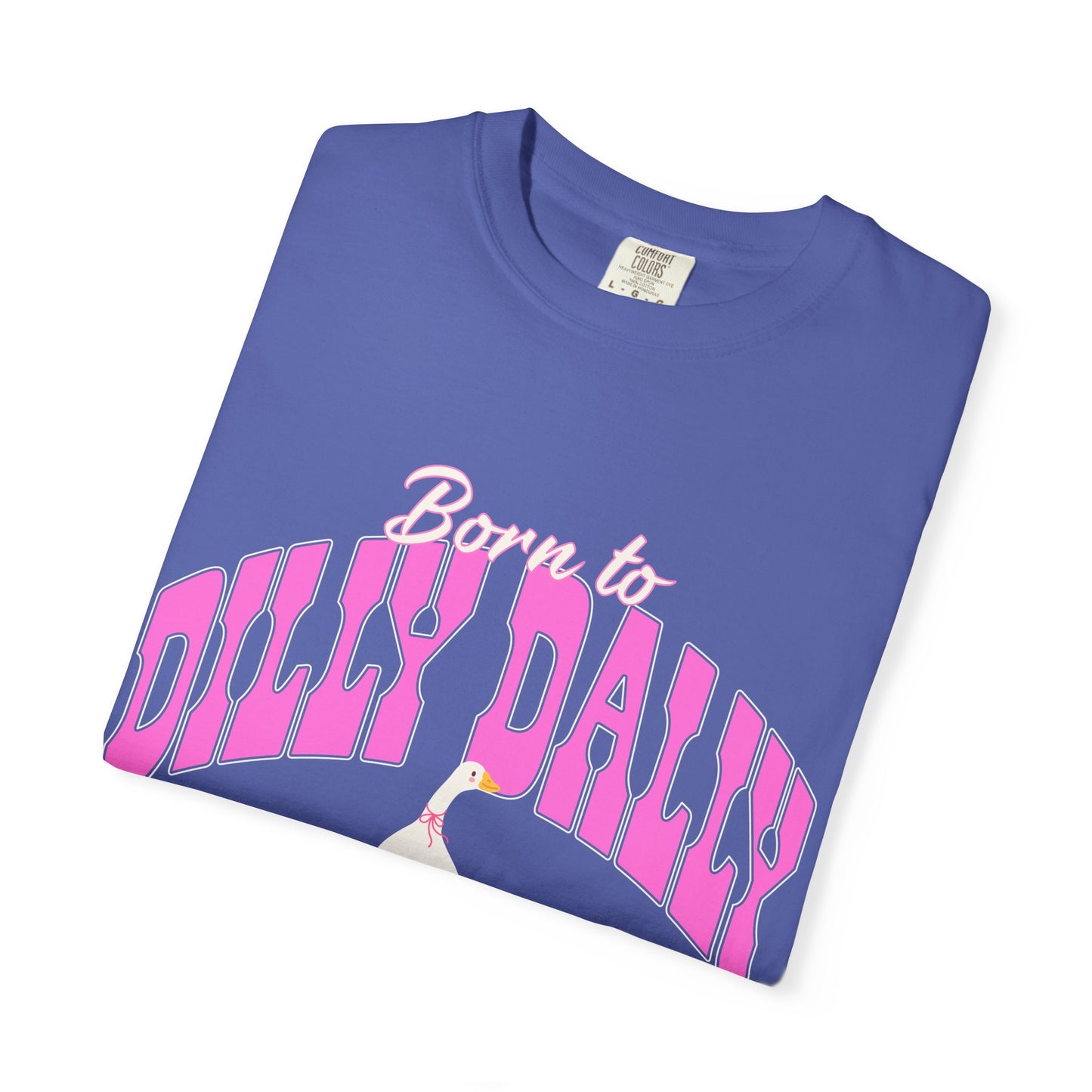 Dilly Dally Pink Arch Graphic Tee