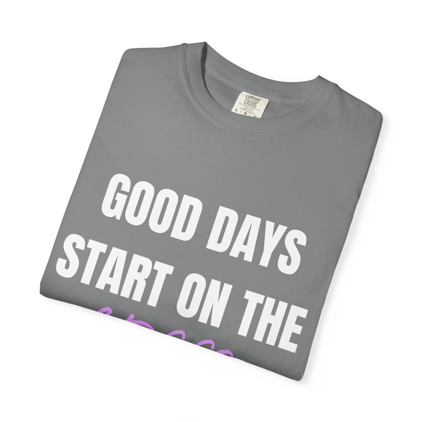 Good Days Start on the Green- Golf Tee