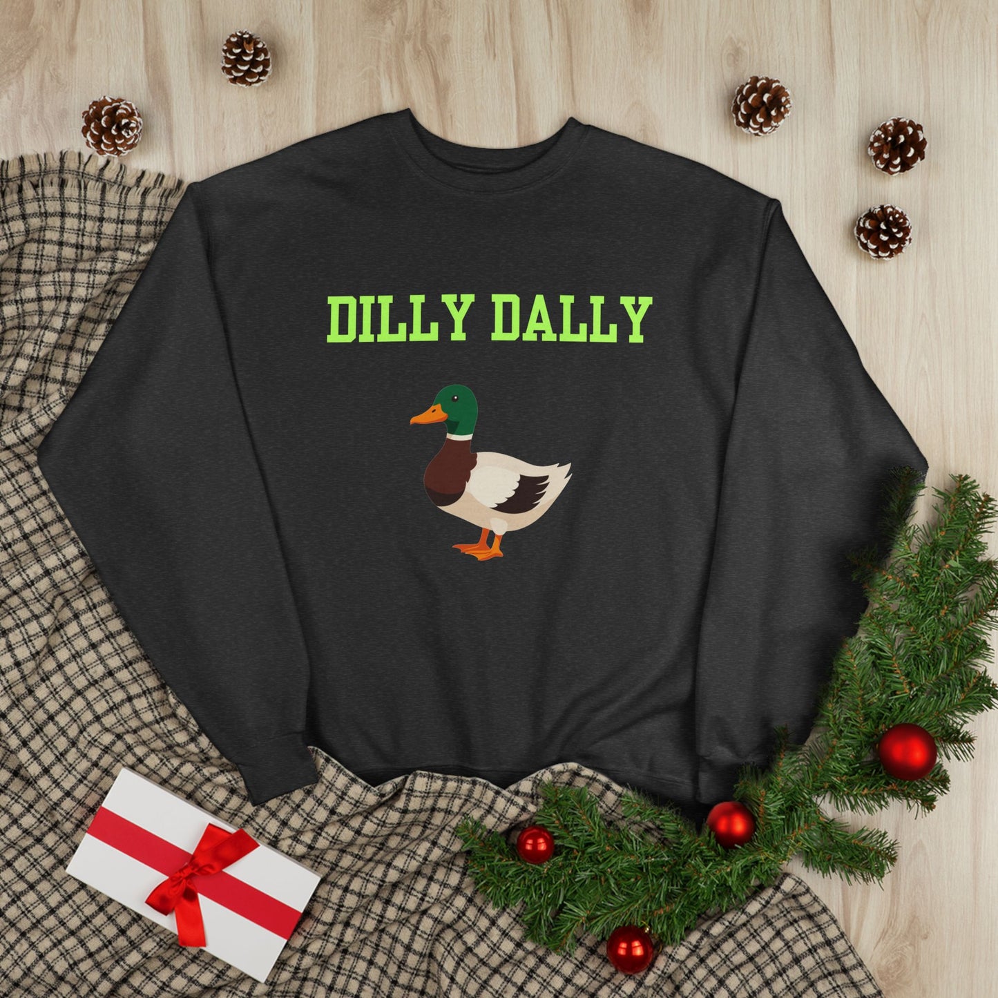 Dilly Dally Mallard Crewneck Sweatshirt