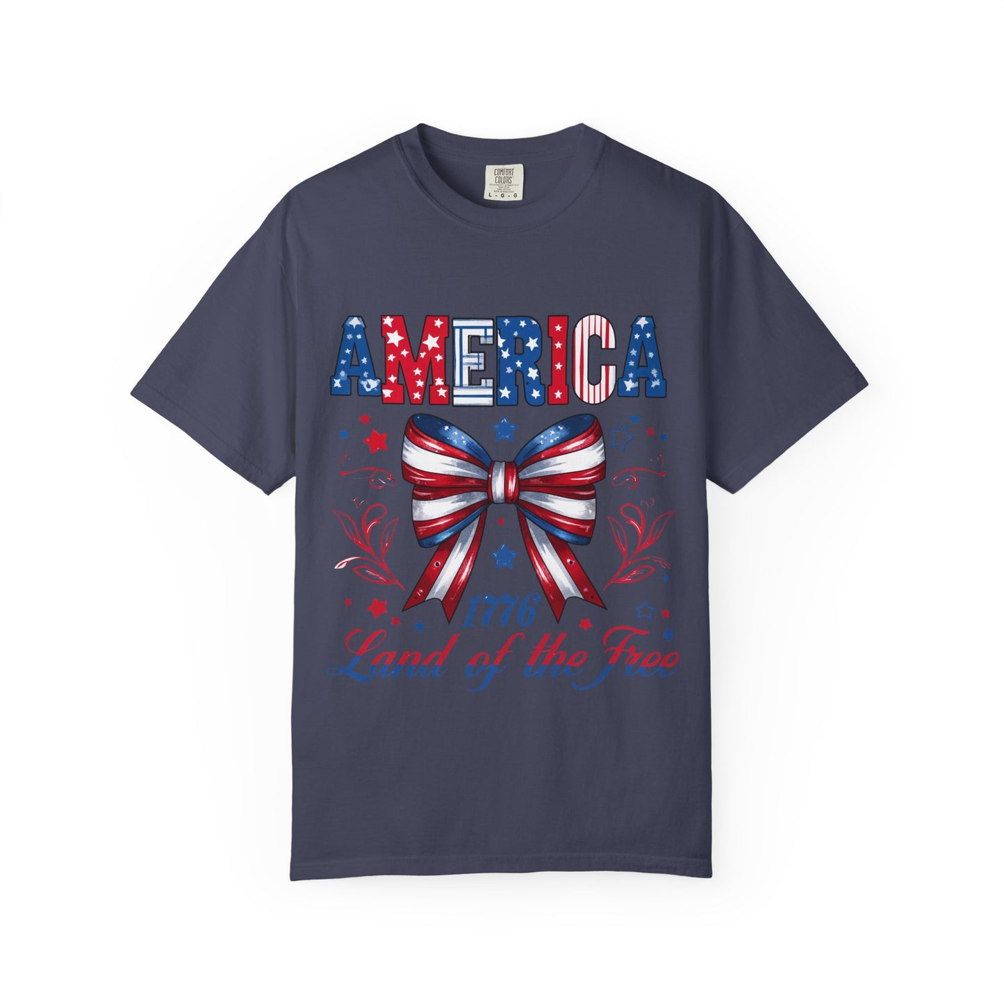 America 1776 'Land of the Free' Patriotic T-Shirt