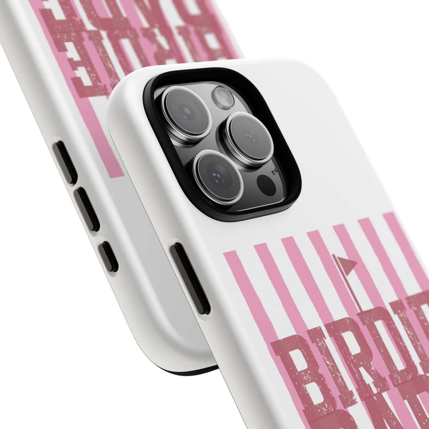 Birdie Babe Phone Case — Pink Striped Golf iPhone Case
