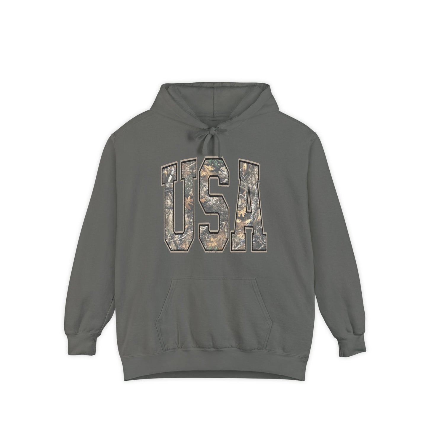 USA Camo Hoodie — Military-Inspired Patriotic Pullover