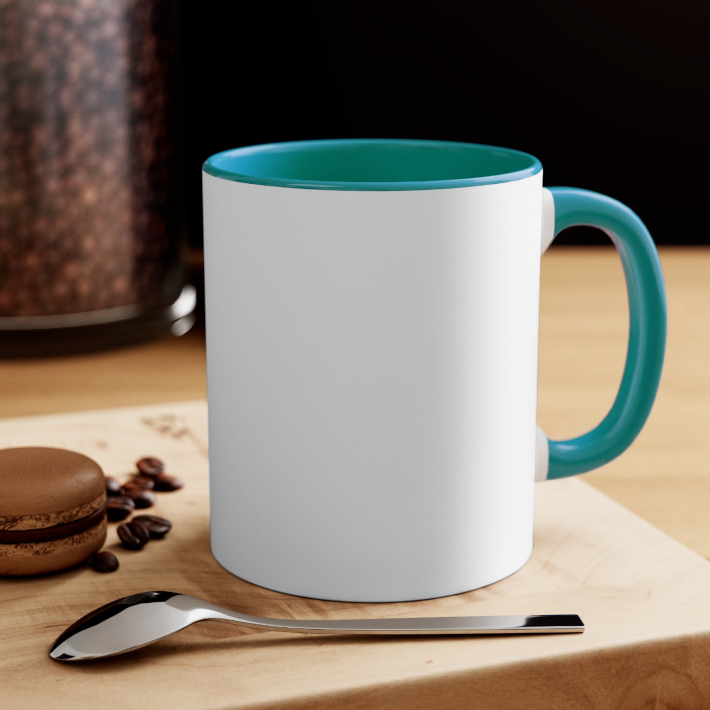 Accent Mug — "Raising My Dogs" Cute Pet Lover Coffee Mug (11oz)