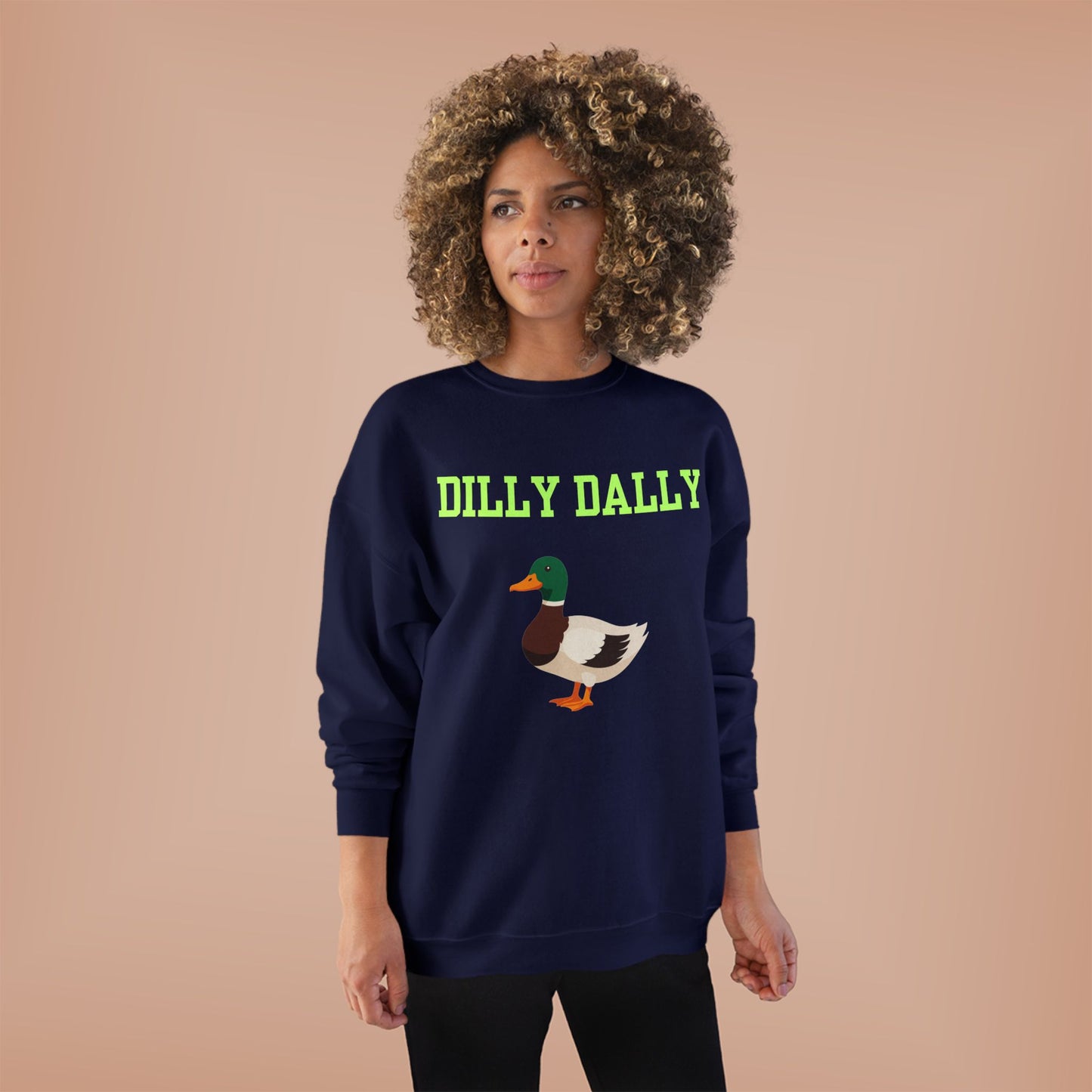 Dilly Dally Mallard Crewneck Sweatshirt