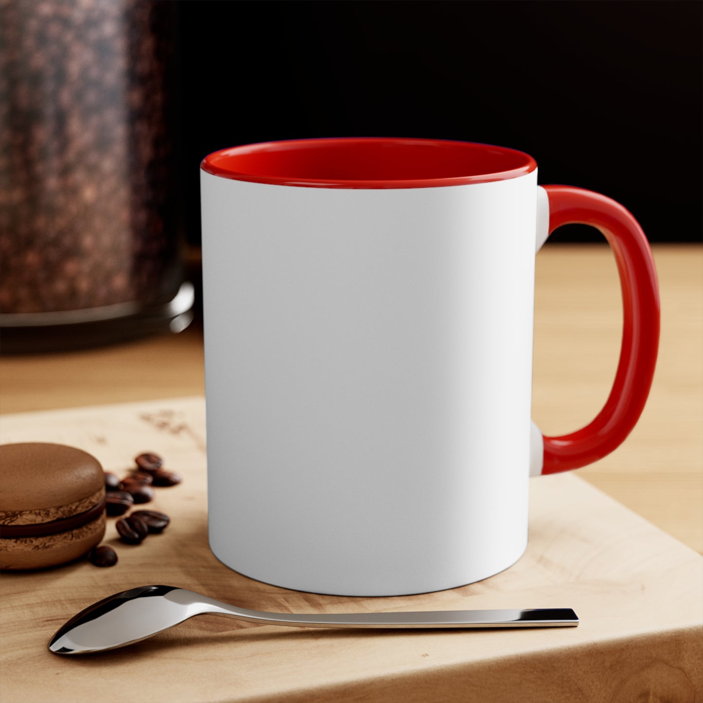 Accent Mug — "Raising My Dogs" Cute Pet Lover Coffee Mug (11oz)