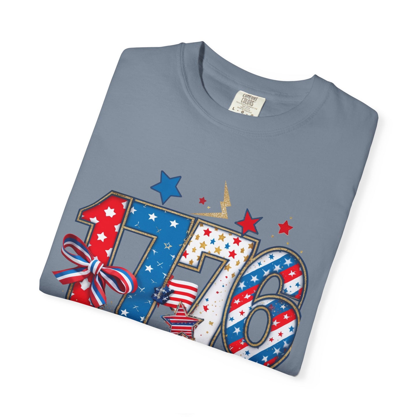 1776 Patriotic T-Shirt — American Flag Stars & Stripes Independence Day Tee