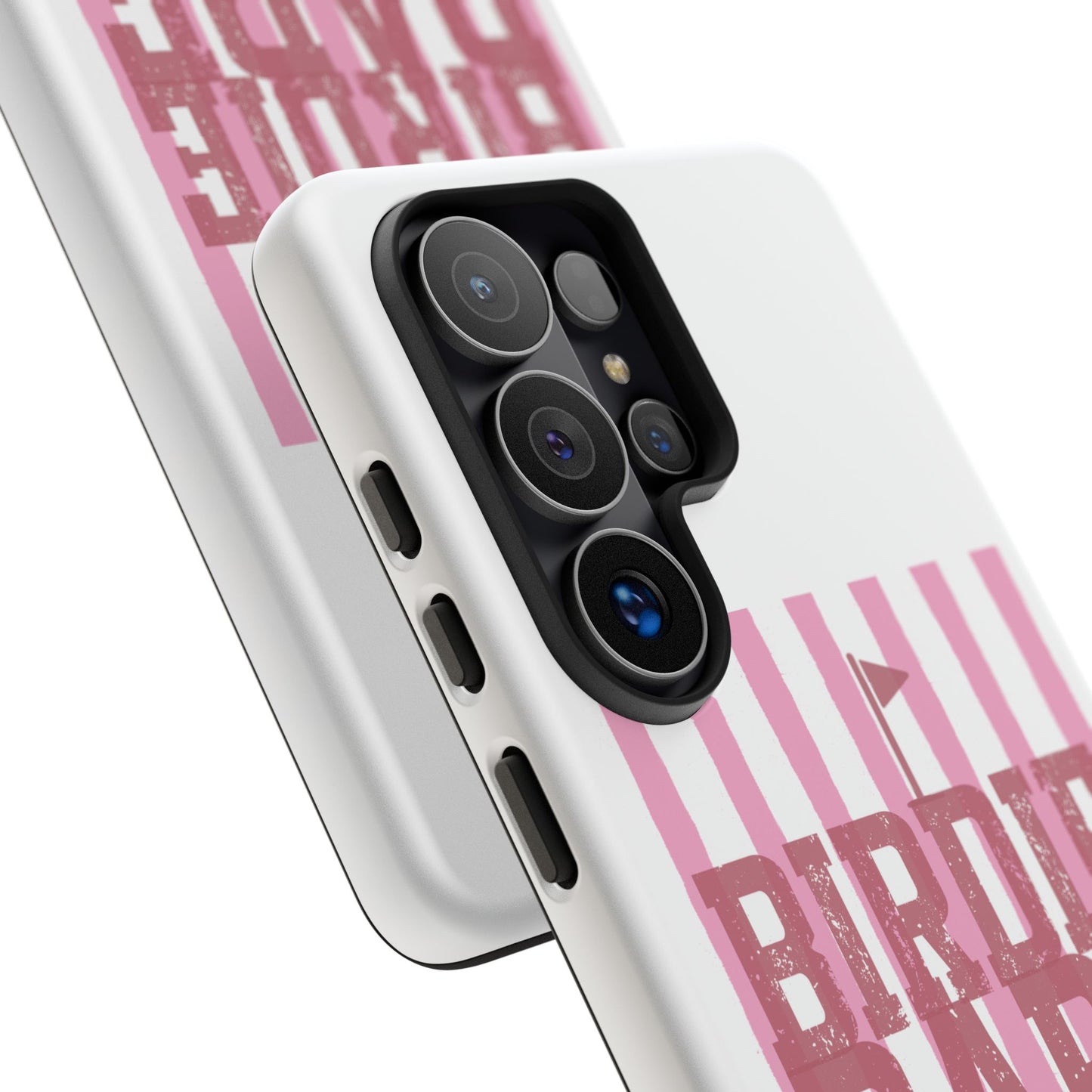 Birdie Babe Phone Case — Pink Striped Golf iPhone Case