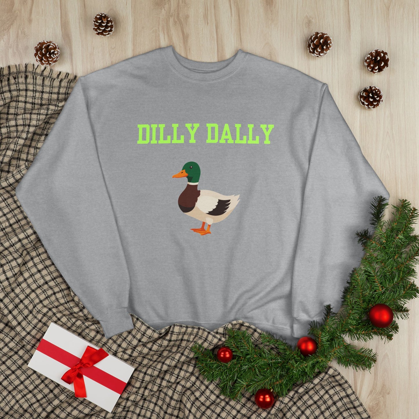 Dilly Dally Mallard Crewneck Sweatshirt