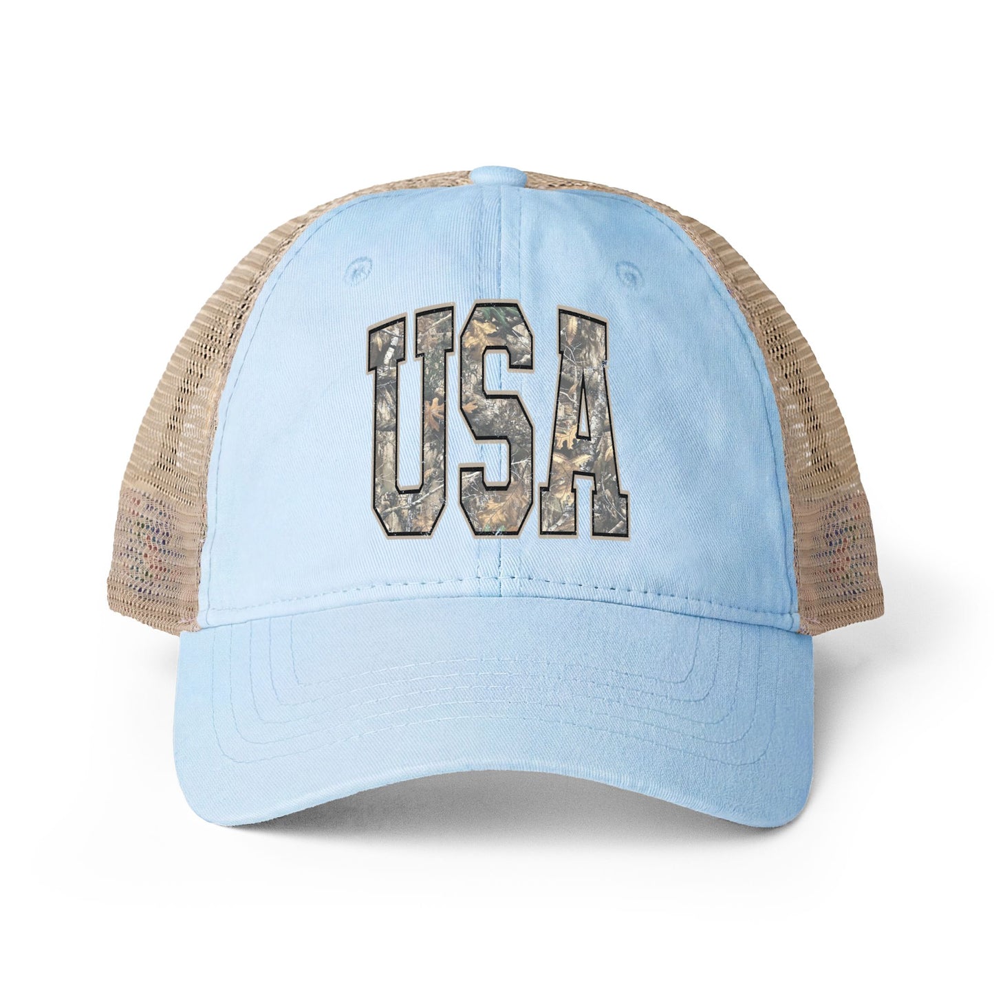 Women's Washed Mesh-Back Cap