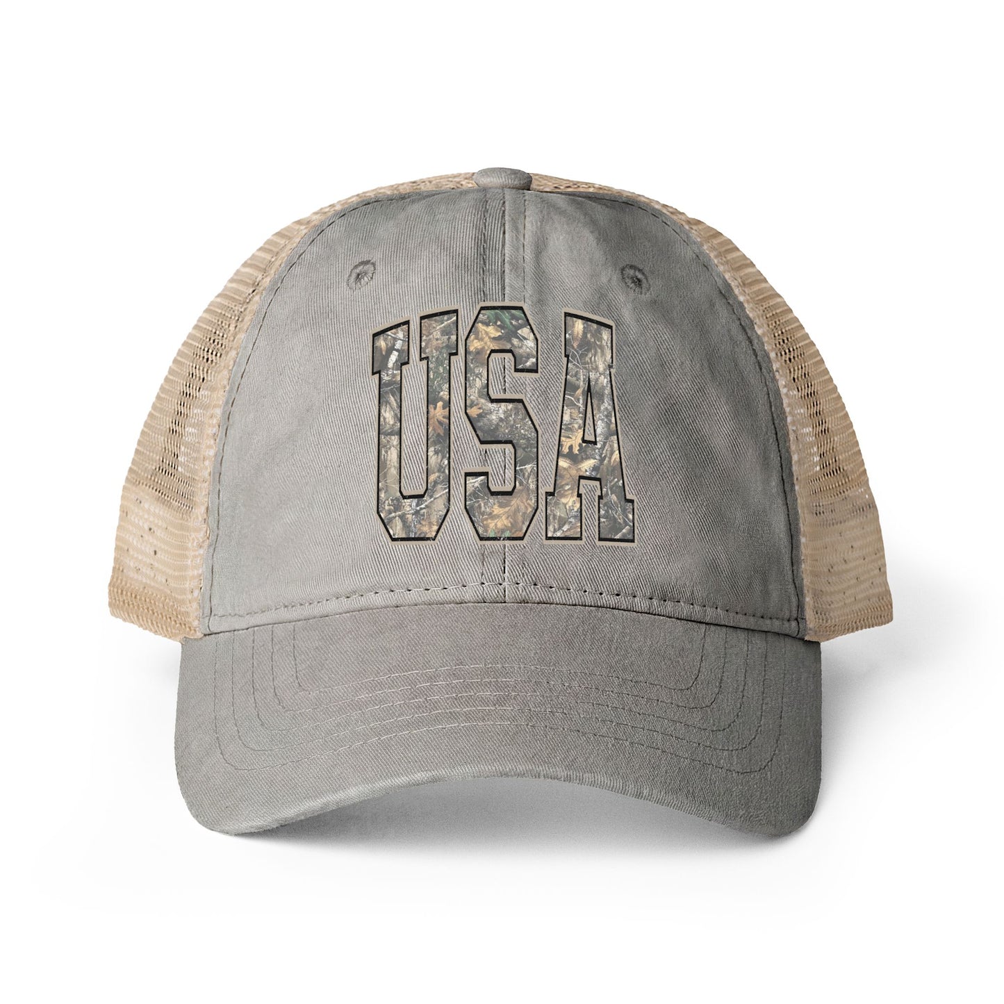 Women's Washed Mesh-Back Cap