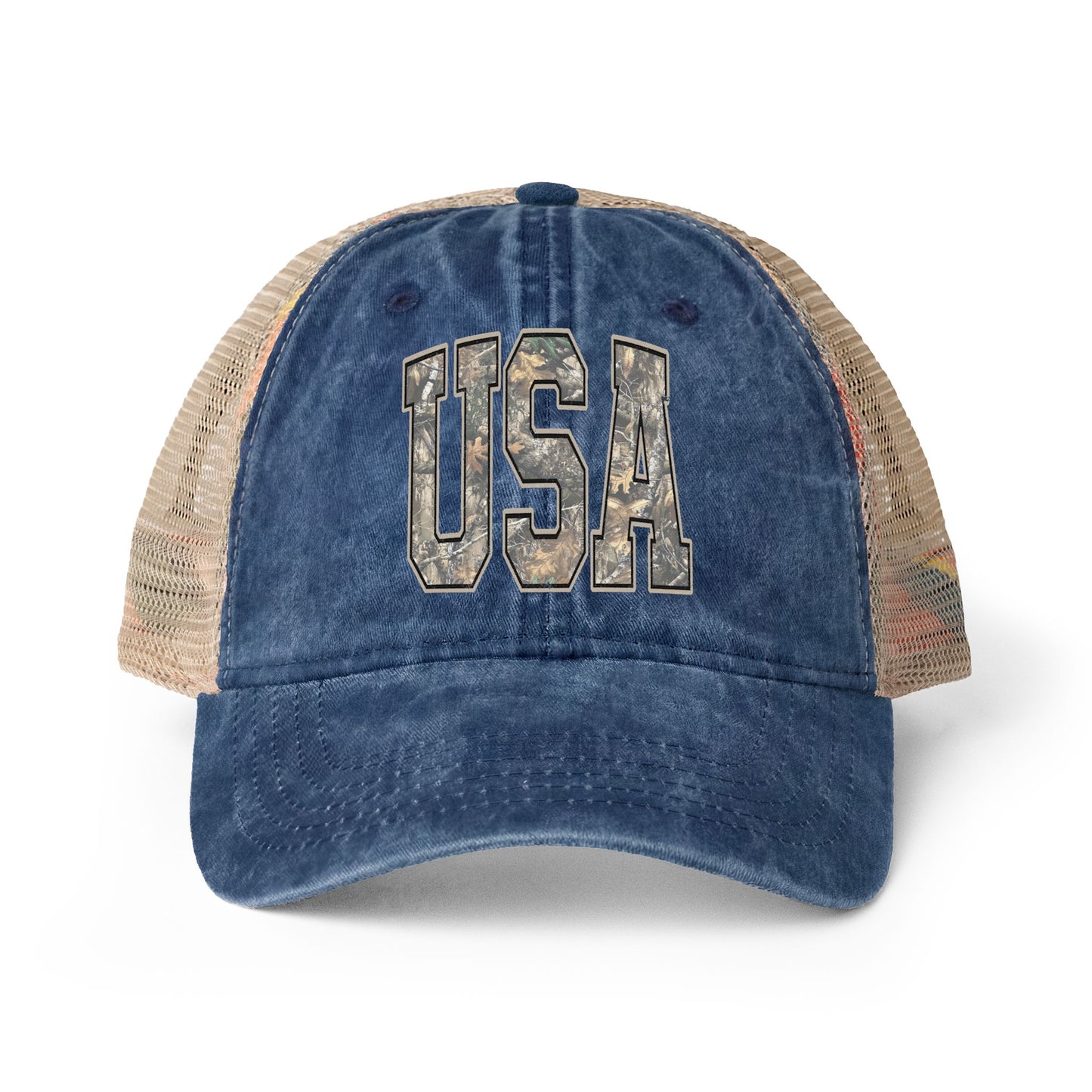 Women's Washed Mesh-Back Cap