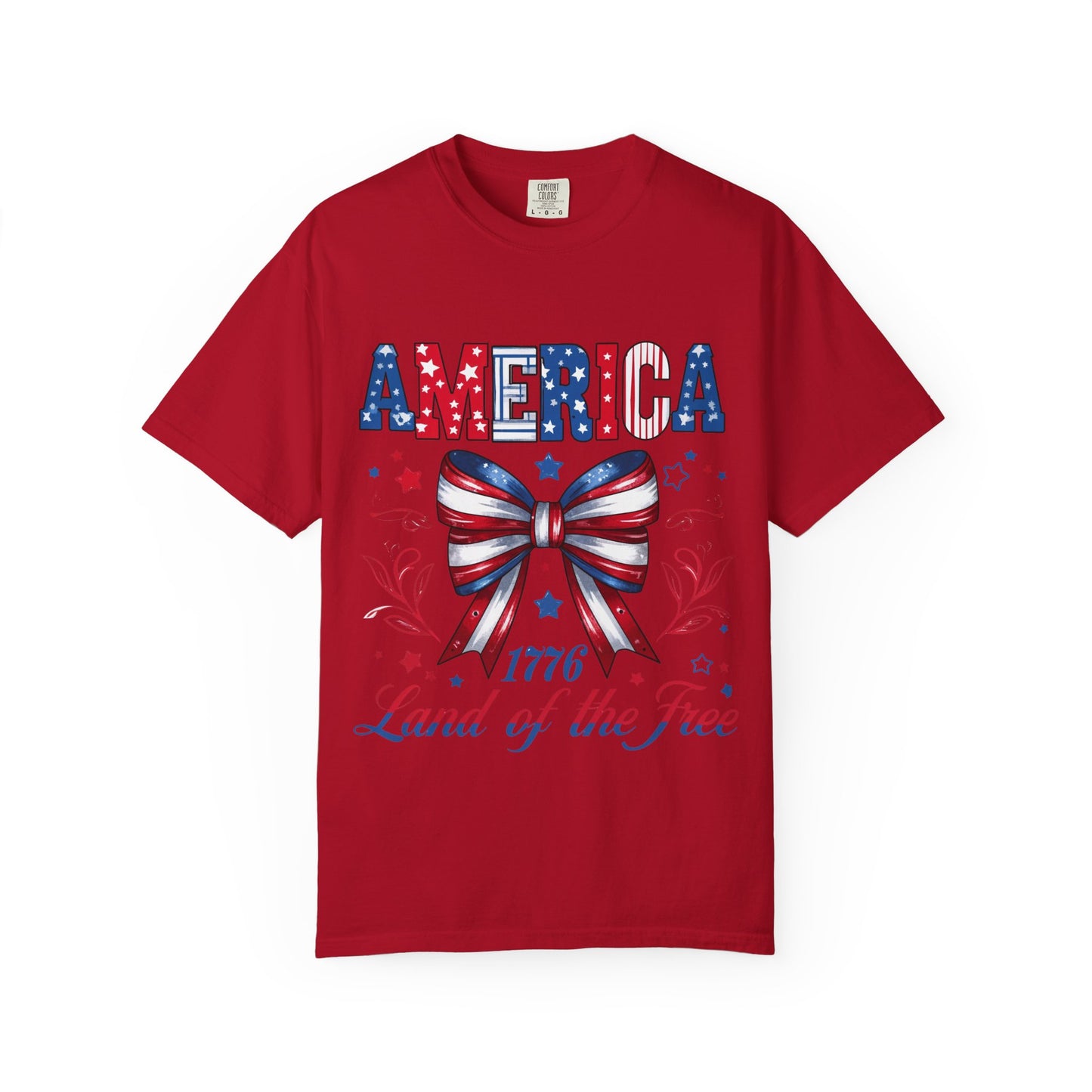 America 1776 'Land of the Free' Patriotic T-Shirt
