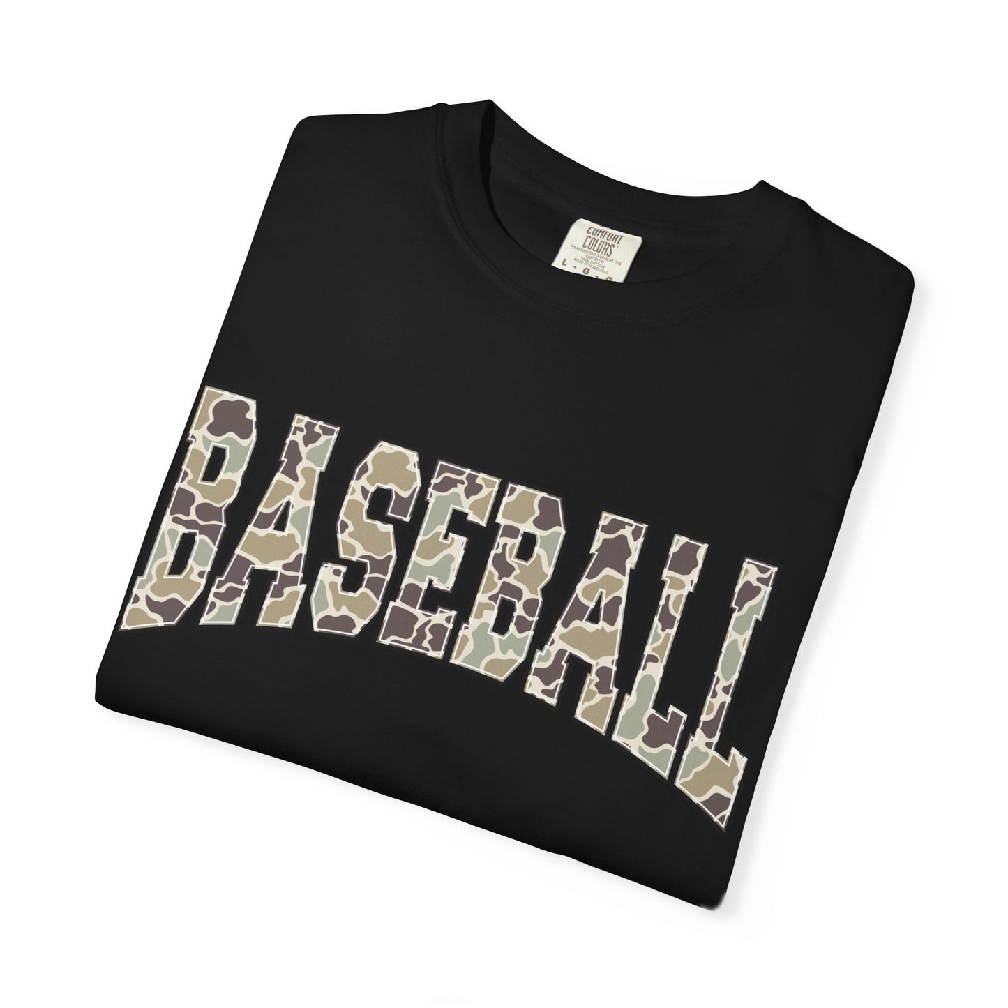 Baseball Camo Graphic T-Shirt
